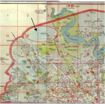 Fig. 2. Map of the northern area of Bucharest (1938) Source: public archives.