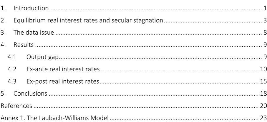 Table 1. Parameter estimates ........................................................................................................