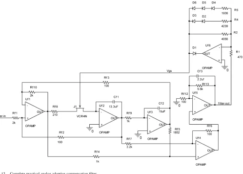 Fig. 14.Input and output of the adaptive ﬁlter with m = 0:33 kg.