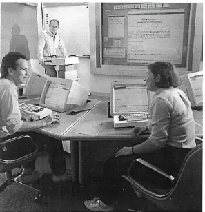 Figure 2.1, The original Colab in use at Xerox P ARC (from [Ste87]) 
