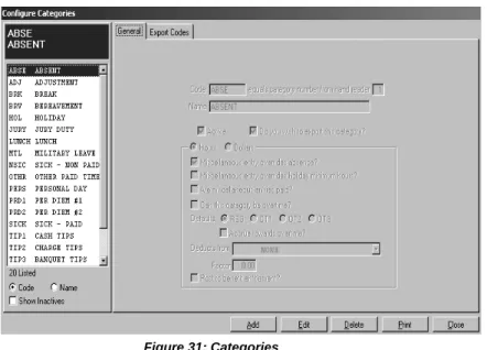 Figure 31: Categories 