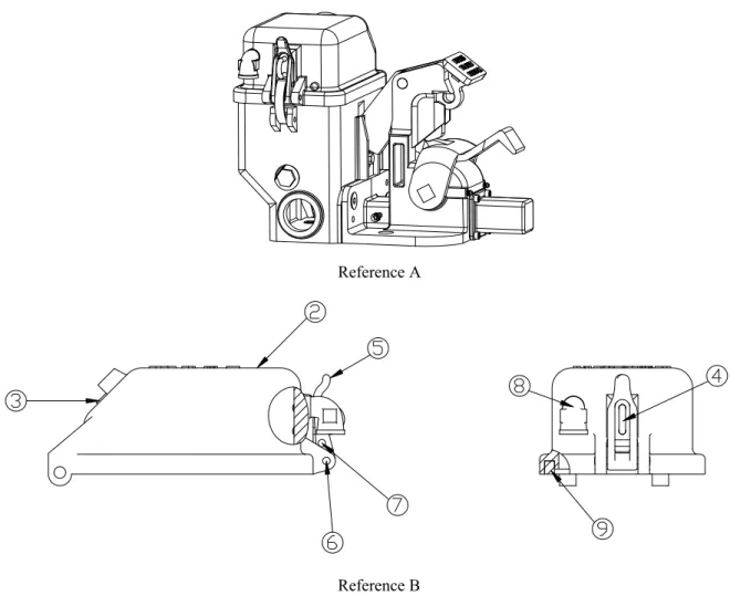 Figure 6-1.  Model 10A Switch Lock Mechanical Assembly 