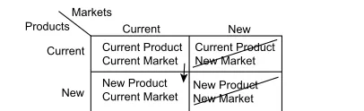 Figure 1. Product/Market Expansion Grid