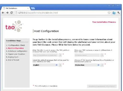 Figure d.  Host configuration page, domain name 