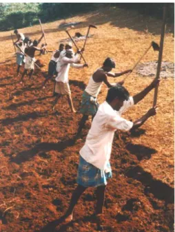 Figure 13. Joint effort can be a strong motivator in development by creating common goals  (from Sri Lanka; photo K