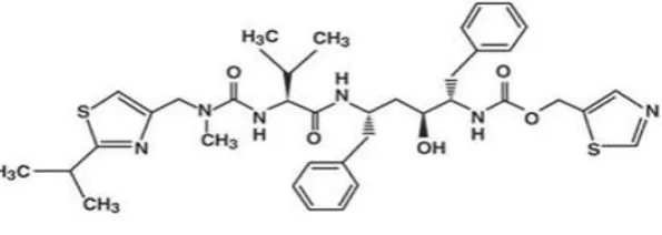 Figure. 1: structure of lopinavir. 