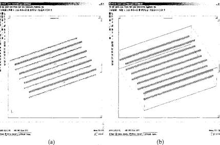 Figure 3.13: Geometry of interdigital type sensor 