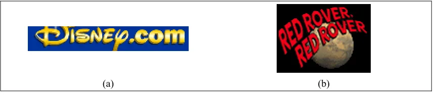 Figure 4-3 – Example of an image where characters have been replaced by other shapes.