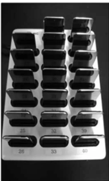 Figure 5. The iPod tray can easily be transported to any classroom  