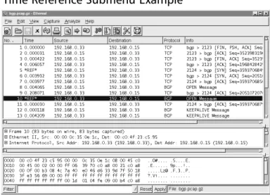Table 4.7  Time Reference Submenu Options