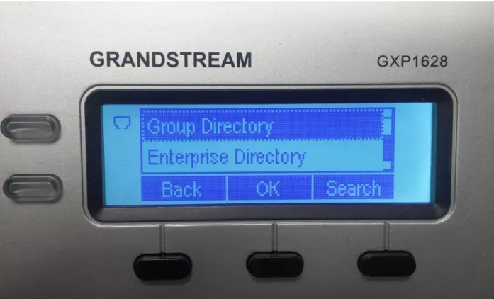 Figure 5: Broadsoft Phonebook Page 
