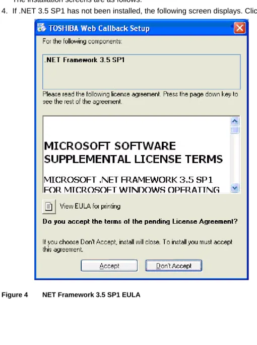 Figure 4 NET Framework 3.5 SP1 EULA 