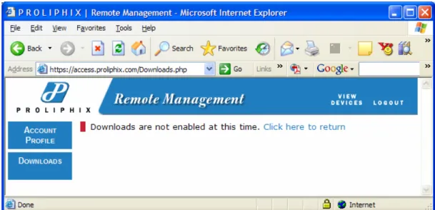 Figure 6 – Downloads Page 