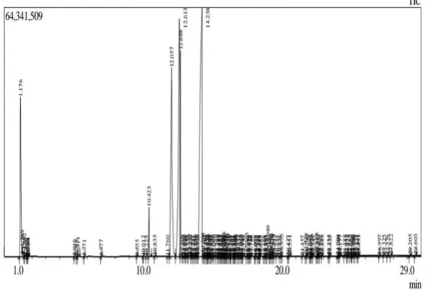 Figure. 7: Qualitative phytochemical analysis of 70% ethanolic betel leaf extract. 