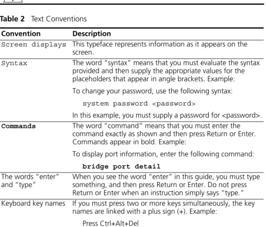 Table 1   Notice Icons