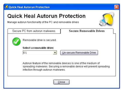 Figure 3-4: Secure Removable Drives 