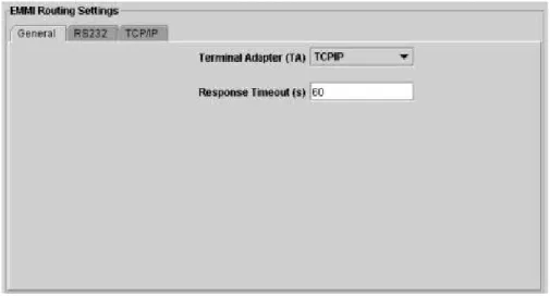 Figure 16: EMMI Configurations on parameters.xml 