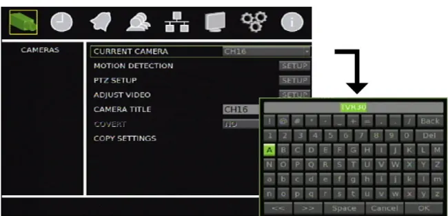 Figure 8: Virtual keyboard 
