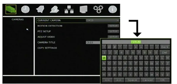 Figure 8: Virtual keyboard 