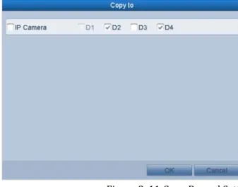 Figure	2.	11 Copy	Record	Settings	 13. Click OK to complete the startup Setup Wizard. 
