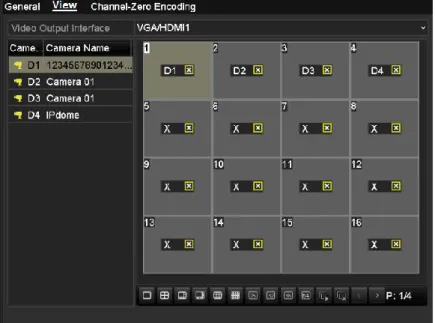 Figure 3. 8 Live View- Camera Order 