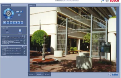 Figure 3.1 Livepage