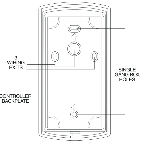 Figure 2-3 Performing a Wall Mounted Installation