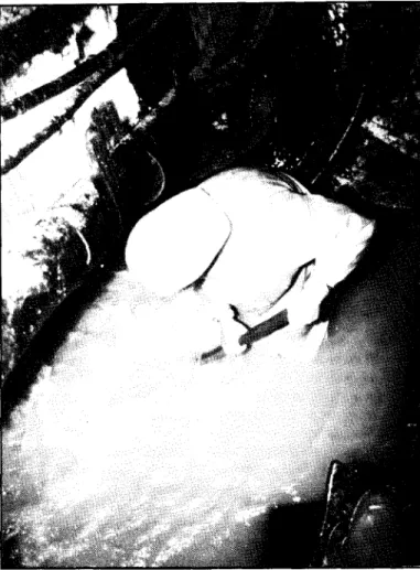 Fig 5 Stability behind work area (water inflow)