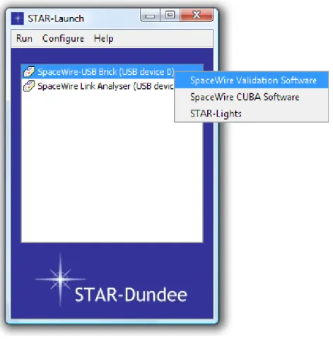 Figure 1: STAR-Launch Screenshot 