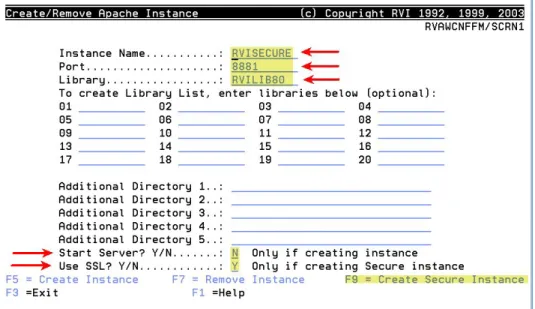 Figure 6 – Successful Creation 