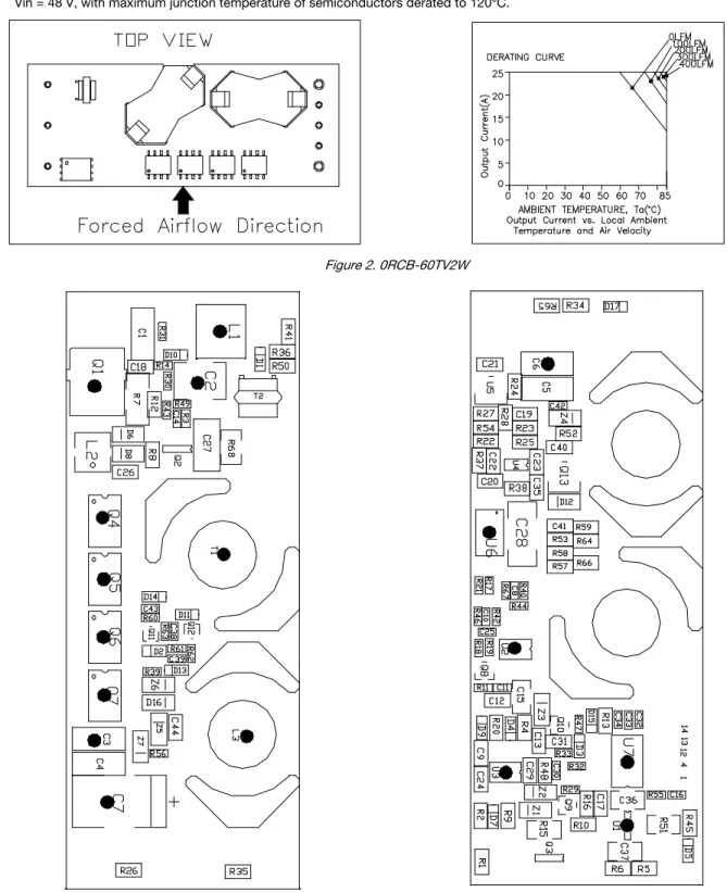 Figure 3. Temperature reference points on top side  Figure 4. Temperature reference points on bottom side 