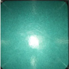 Figure 5. Bad point lighting from the first prototype. 