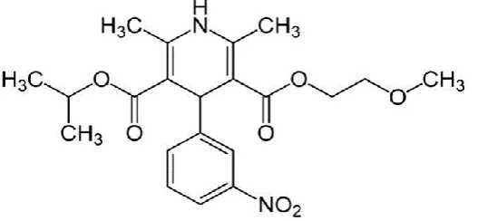 Figure 1: Chemical structure of Nimodipine. 