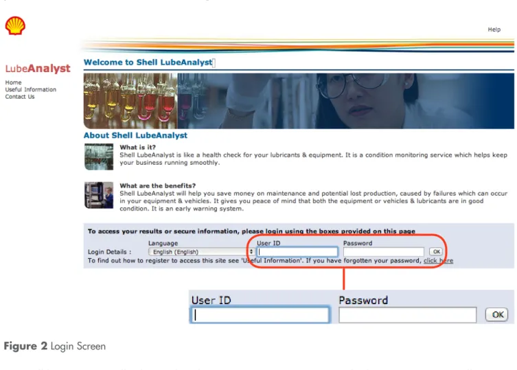 Figure 2 Login Screen 