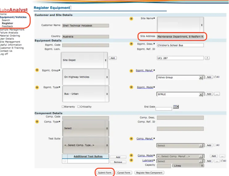 Figure 5 Register Eqiupment