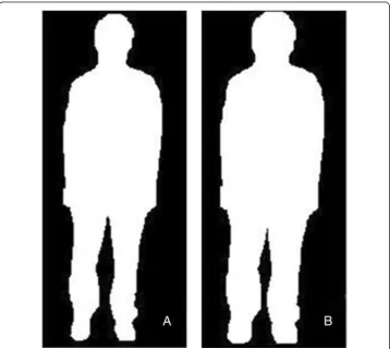 Figure 4 The example of dilation method, (A) is the original image and (B) is the result ofdilation method.
