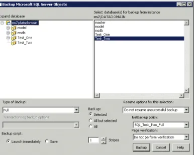 Figure 3: Augmented backup solution. This methodology uses two backup  solutions in conjunction to satisfy business objectives