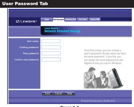 Figure 5-5Clicking on User Log in (Private Data) will present the screen from which