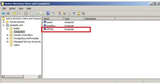 Figure 14. Active Directory join request fails due to DNS configuration issues 