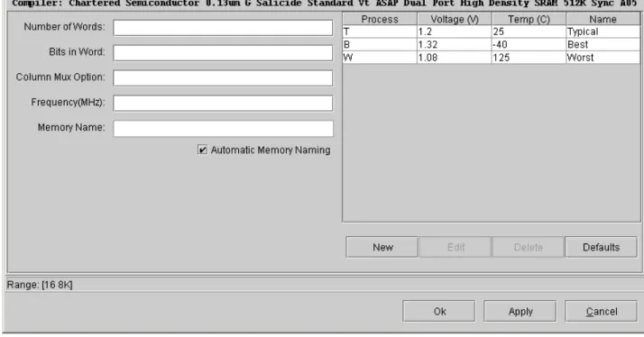 Figure 2-4 Configure Component Window