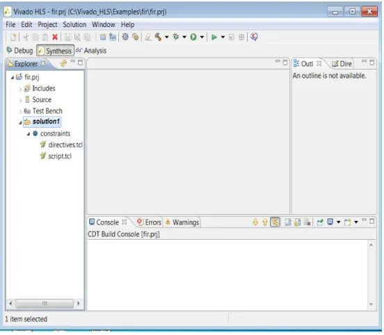 Figure 1-7: Project GUI