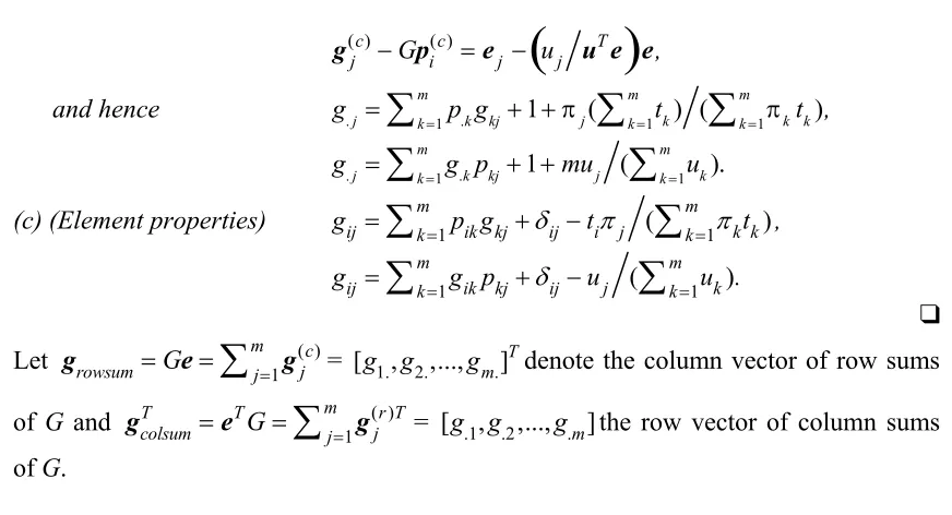 Table 2 is constructed using results of (2.6), (2.7), Theorem 3.6 and the requisite definitions