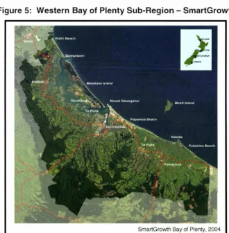 Figure 5: Western Bay of Plenty Sub-Region - SmartGrowth 