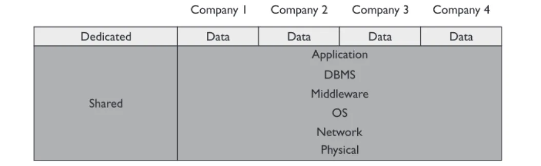 Figure 14-1  SaaS model