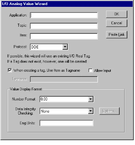 Figure 14   Analog value display wizard.