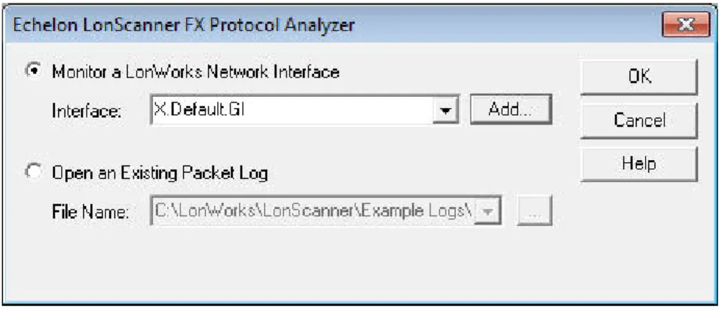 Figure 4. Start-Up Dialog 