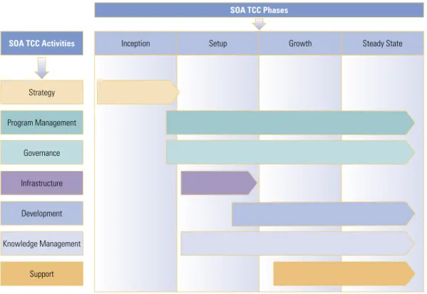 Figure 2: SOA TCC Phases and Activities  Source: Infosys Research