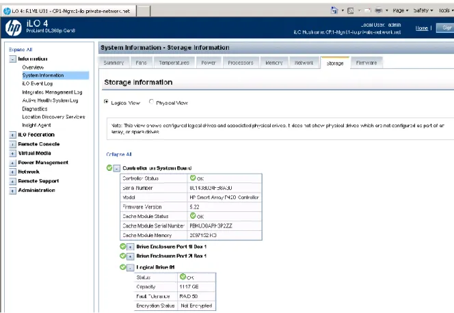 Figure 6. Smart Array controller configuration 