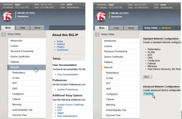 Figure 8.  F5 Setup Utility Menu 