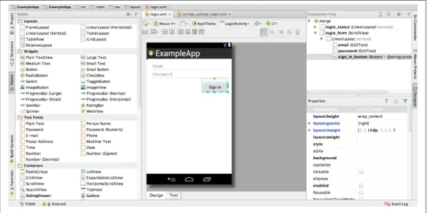 Figure 6-10. The Android Layout Designer